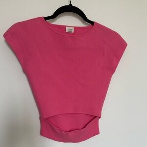 Wilfred (Aritzia) Cut Out Knit Top